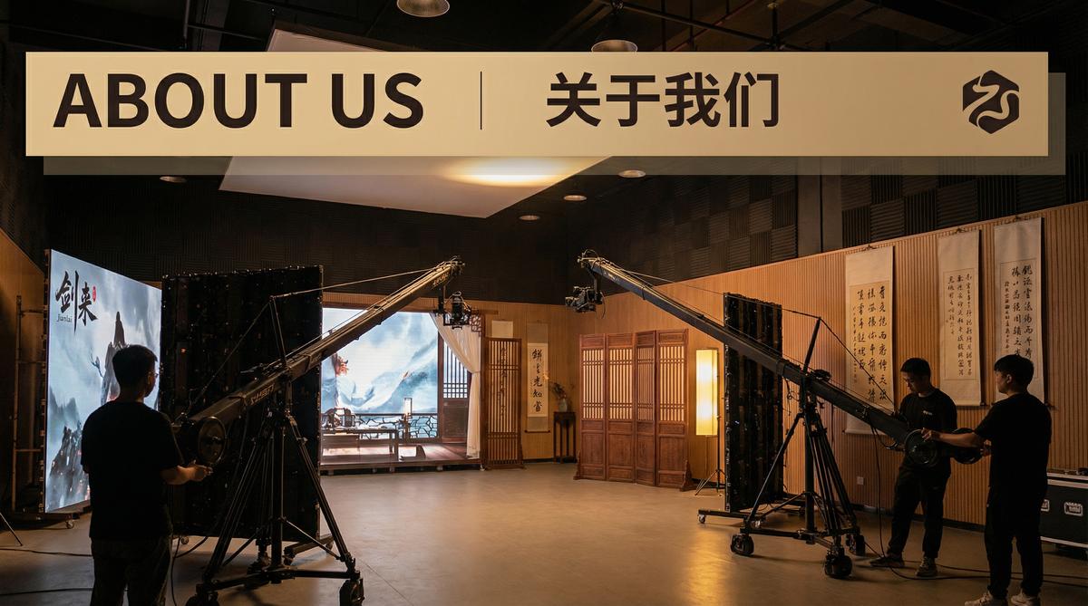 女神视频影视传媒公司拍摄现场